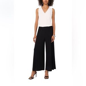 VINCE CAMUTO NWT Elegant Black Wide-Leg Pants